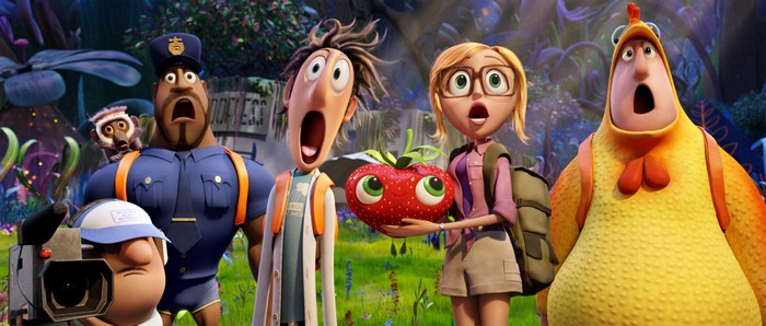 Cloudy with a Chance of Meatballs 2 characters