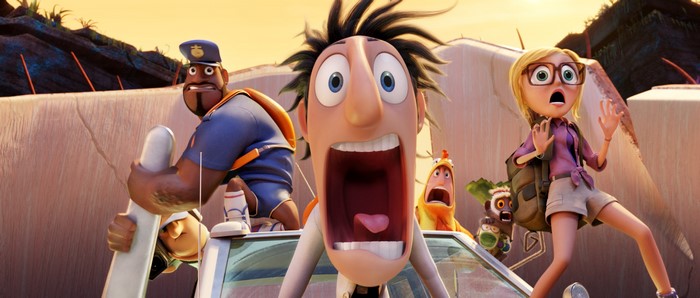 Characters from Cloudy with a Chance of Meatballs 2
