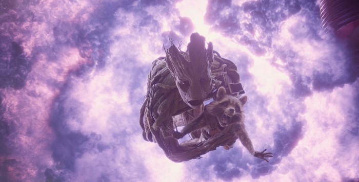 Groot and Rocket from Guardians of the Galaxy