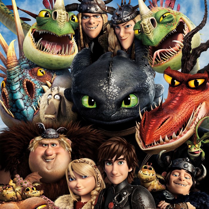 How to Train Your Dragon: Characters and Dragons United