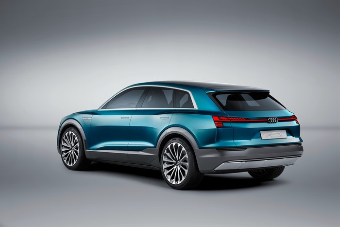 Audi e-tron quattro concept car