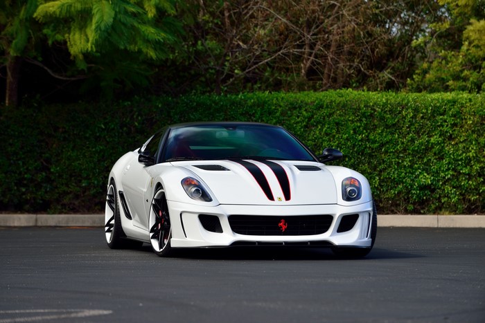 4K Vorsteiner 599 Ferrari Front View