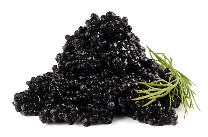 Black Caviar with Dill