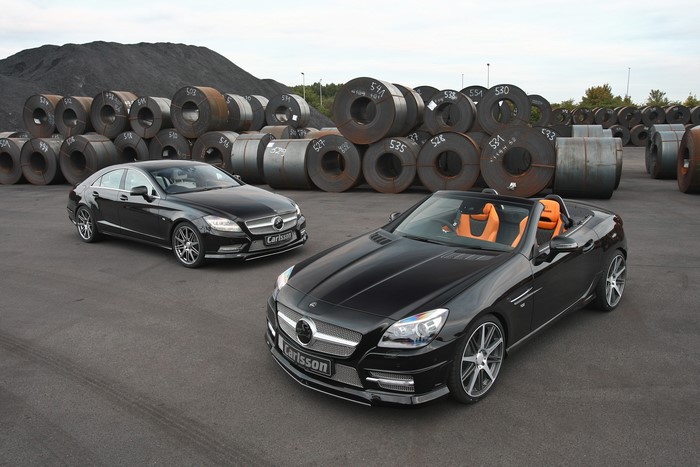 4K Mercedes-Benz Carlsson CB 25 S UK-spec R172 Cabriolet and CLS