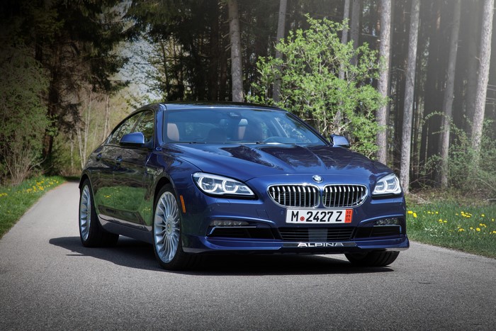 2015 Blue BMW Alpina B6 xDrive Gran Coupe 4K