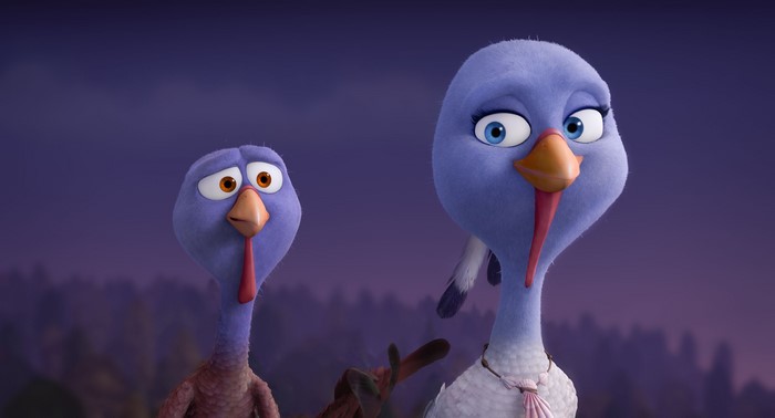 Reggie and Jenny from Free Birds