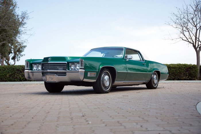 4K 1970 Cadillac Fleetwood Eldorado Green