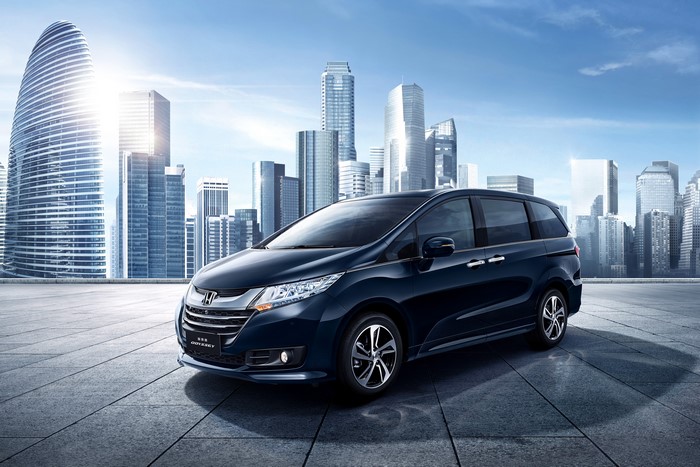 4K 2014-2016 Honda Odyssey Blue