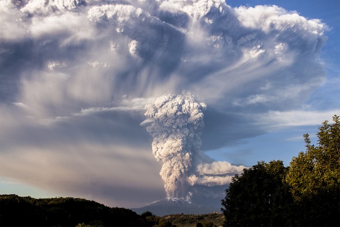 Calbuco Volcano eruption in Chile