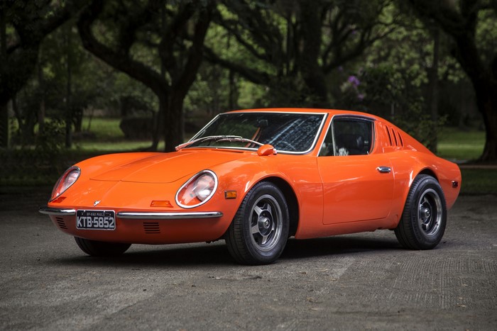 1972 Puma GT Coupe, Orange, Retro