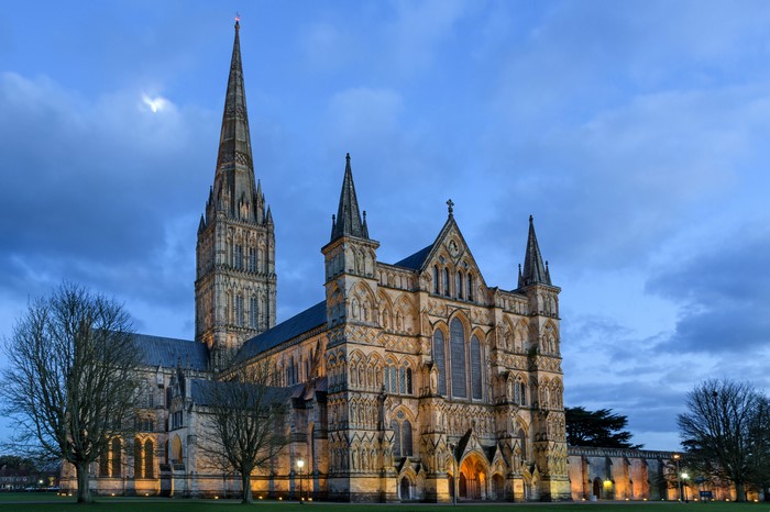 Salisbury Cathedral, Wiltshire, England