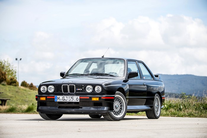 Black 1989-90 BMW M3 Sport Evolution (E30)