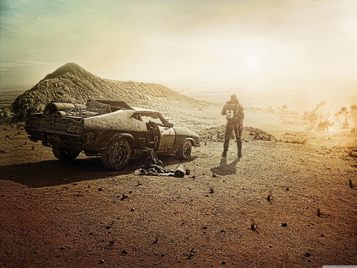 4K Mad Max: Fury Road Desert Scene