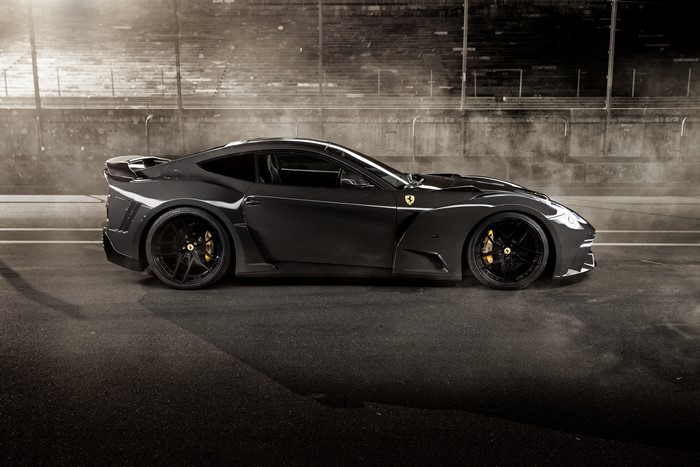 4K Novitec Rosso F12berlinetta Ferrari Side