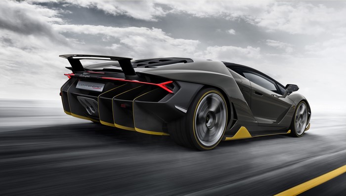 Lamborghini Centenario rear view