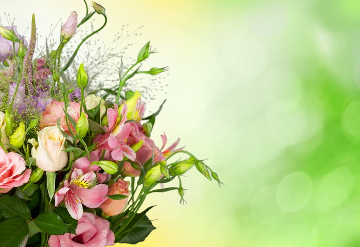 Bouquet of Roses and Alstroemeria