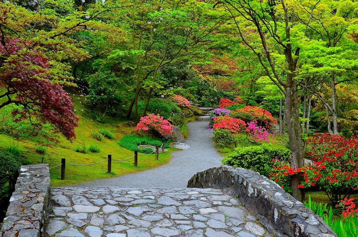 Kubota Garden in Seattle, Washington, USA