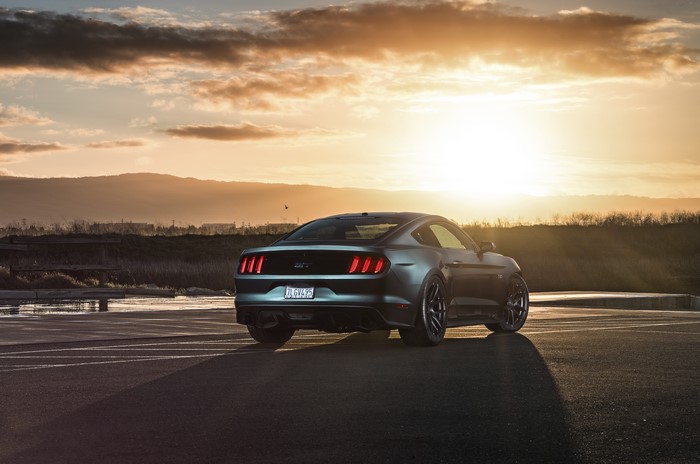 Ford Mustang 2015 GT Velgen back view