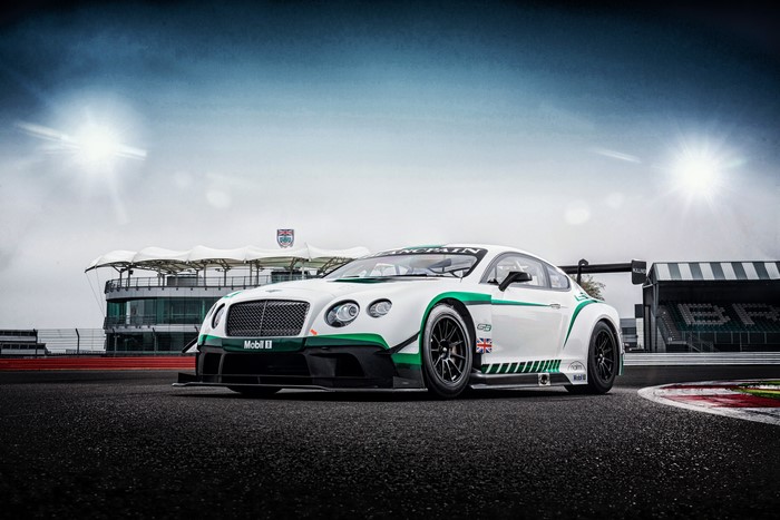 Bentley Continental GT3 race car