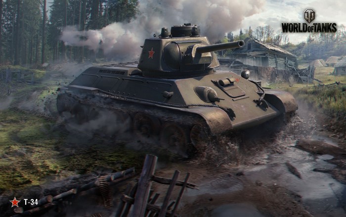T-34 Tank from World of Tanks