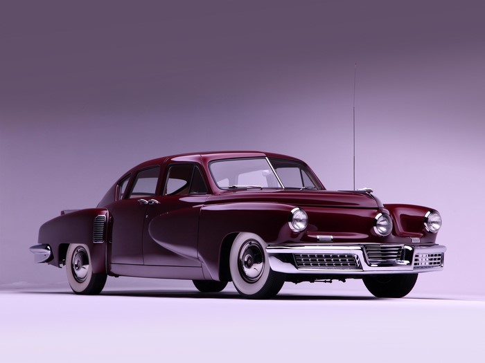 1948 Tucker Sedan, Wine Color, Metallic