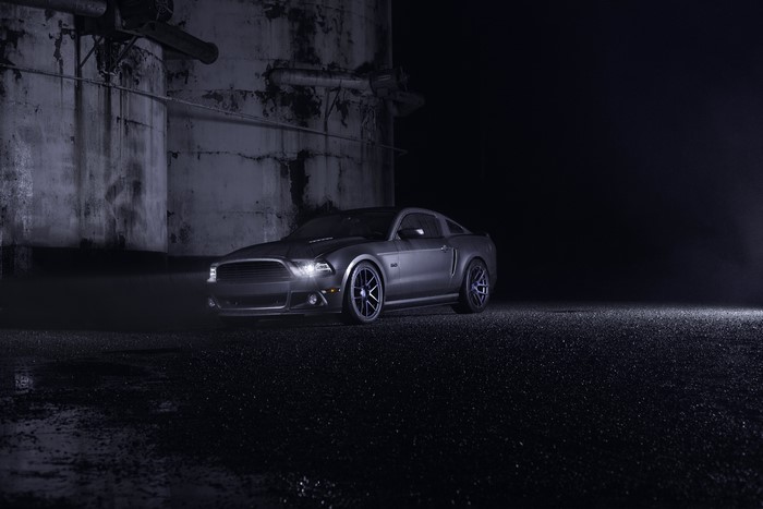 Ford Mustang with Velgen wheels