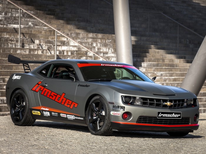 Irmscher Chevrolet Camaro with racing decals