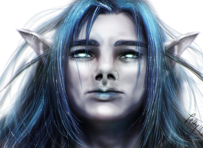 Night Elf from World of Warcraft