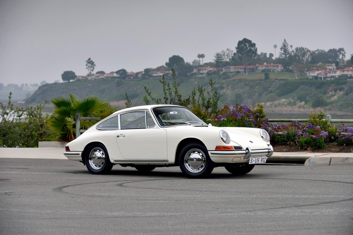 White 1965 Porsche 912 Coupe