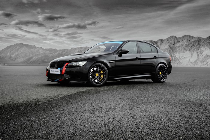 4K MR Car Design M3 Sedan E90 BMW