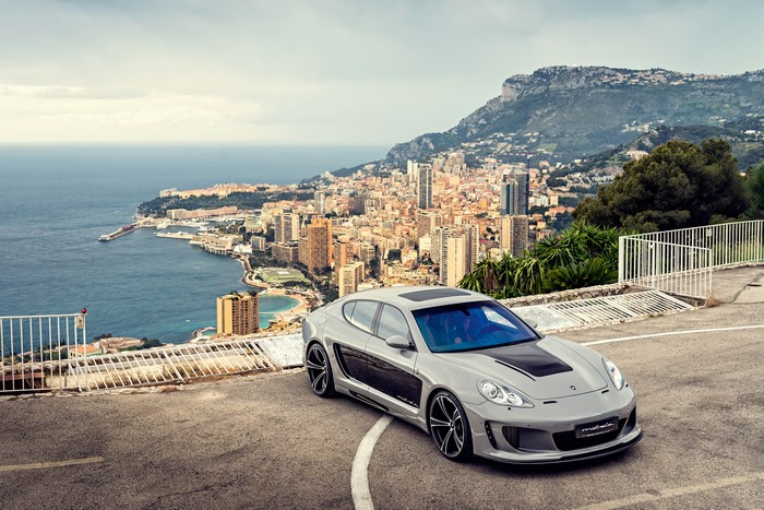 Gemballa Mistrale Porsche on Monaco Coast