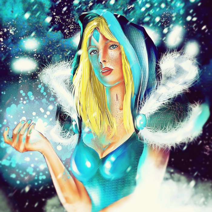 Crystal Maiden from Dota 2