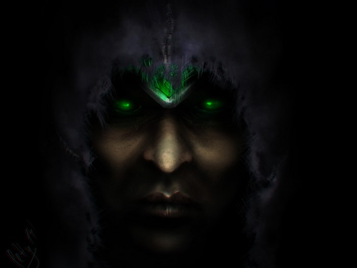 Ermac from Mortal Kombat face