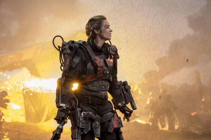 Emily Blunt as Rita Vrataski in Edge of Tomorrow