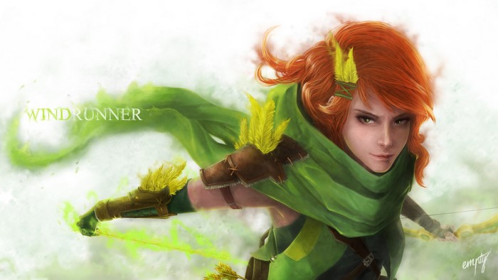 Windranger from DOTA 2