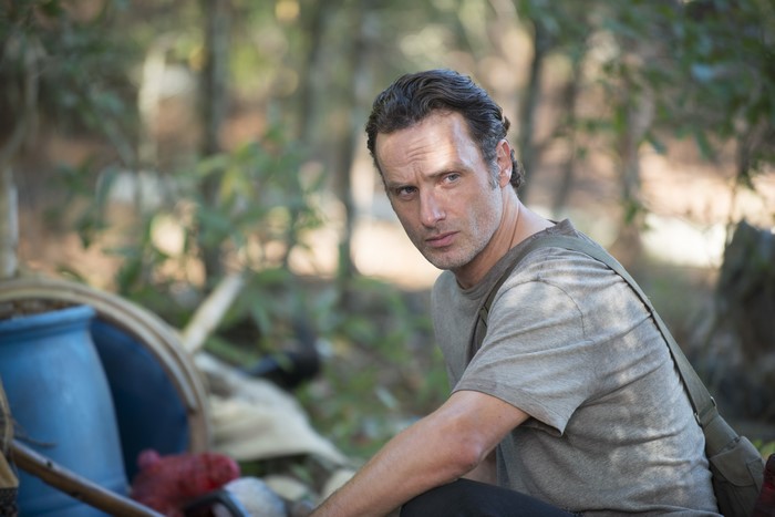 Andrew Lincoln as Rick Grimes from The Walking Dead TV