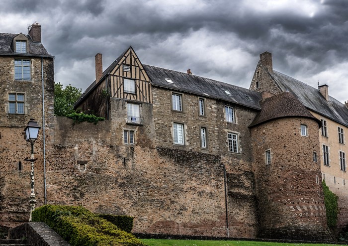 Vieux Mans France Houses