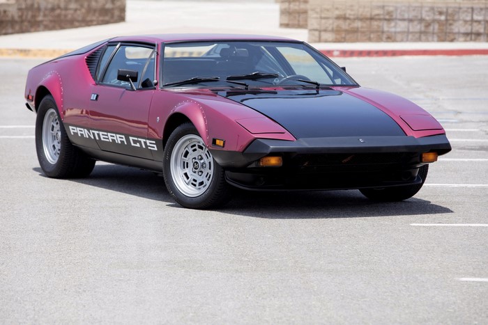 1974 De Tomaso Pantera GTS parked outdoors