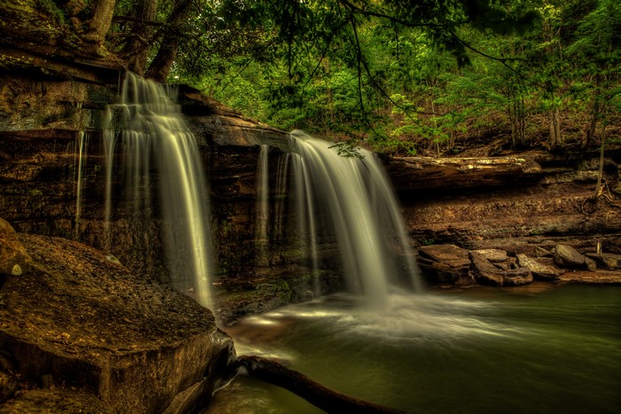 Claypool Falls, West Virginia, USA