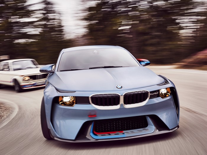 BMW 2002 Hommage Concept Car in Motion