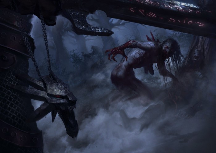 Monsters from The Witcher