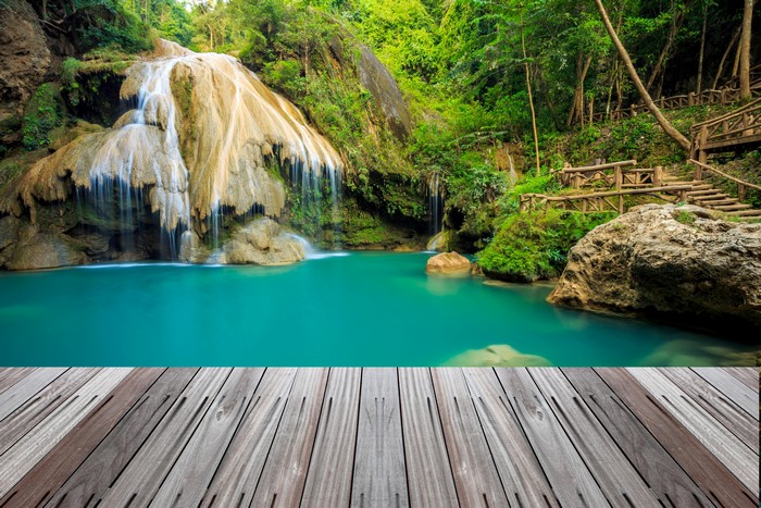 4K Thailand Tropics Waterfalls