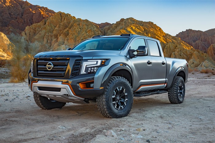 4K Nissan Titan Warrior Concept Truck