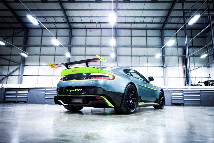 2016 Aston Martin Vantage GT8 rear view