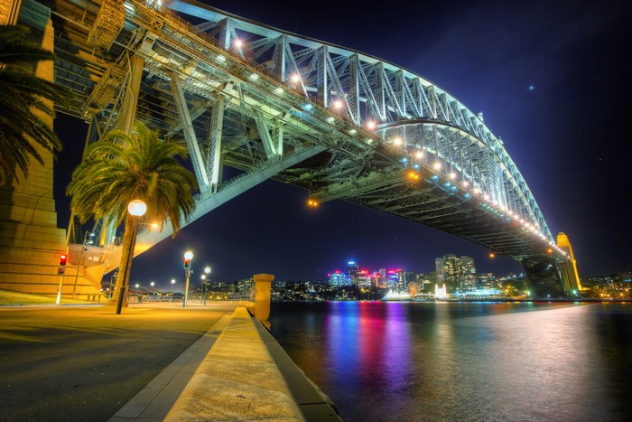 Sydney Harbour Bridge at Night, Australia