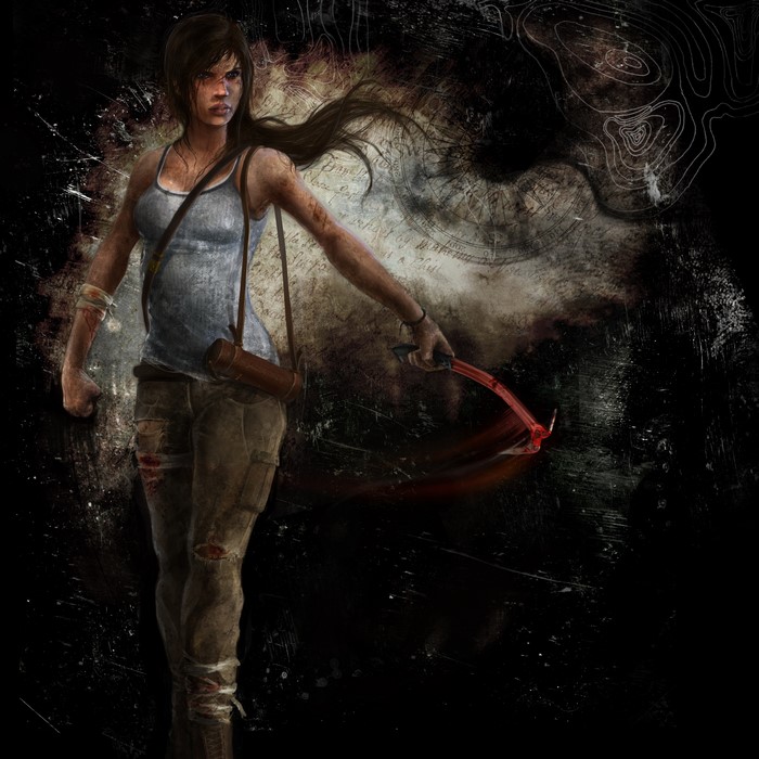Lara Croft from Tomb Raider 2013