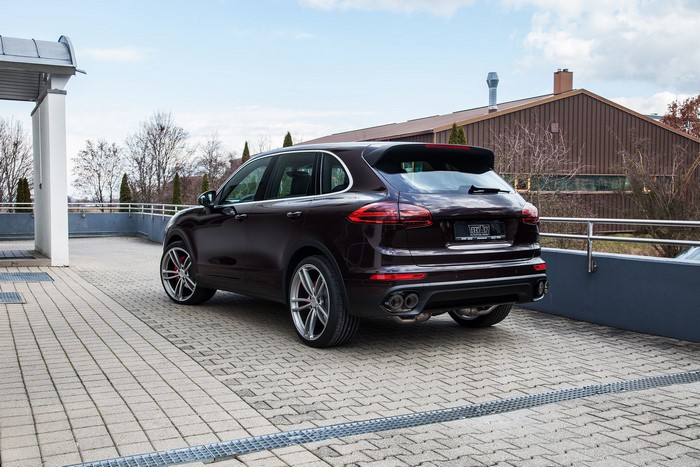 TechArt Cayenne Porsche back view
