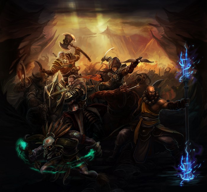 Diablo III: Reaper of Souls Warriors Battle