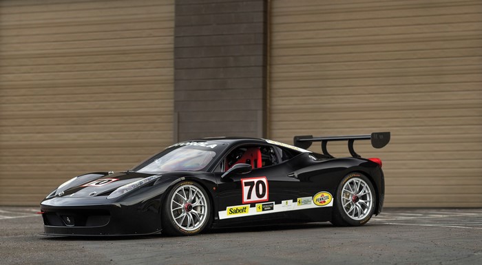 Black 2014 Ferrari 458 Challenge Evoluzione
