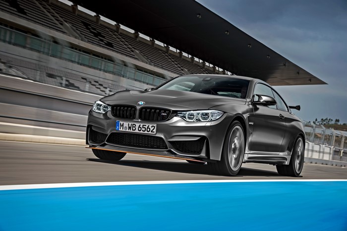 2015 BMW M4 GTS F82 on a Race Track